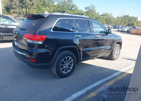 2014 Jeep Grand Cherokee Limited z USA, uszkodzony, nr VIN 1C4RJFBG2EC103718